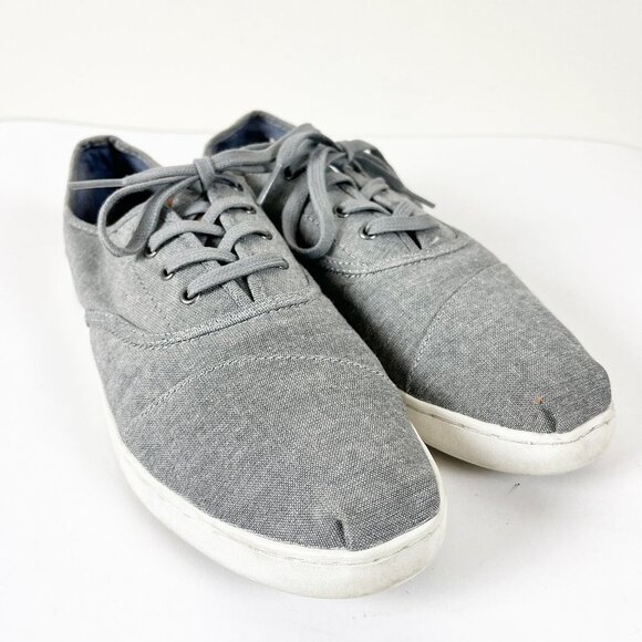 Toms Shoes - 2/$20 Toms Gray Sneakers 10